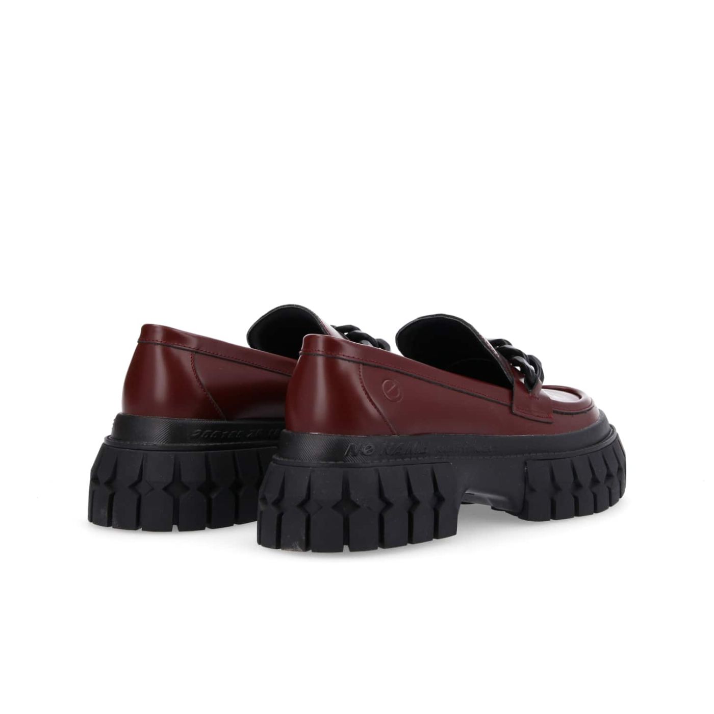 GRAVITEE MOC - BOX CALF - BORDEAUX SOLE BLACK
